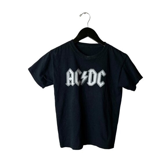 2017 ACDC T Shirt Womens Black Extra Small XS Graphic Tee - Picture 1 of 12